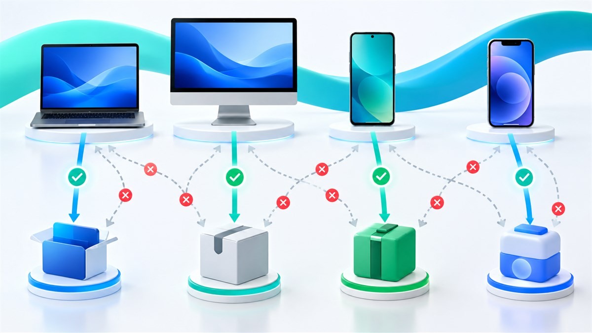 核对Windows Mac Android与iPhone设备系统和安装包类型